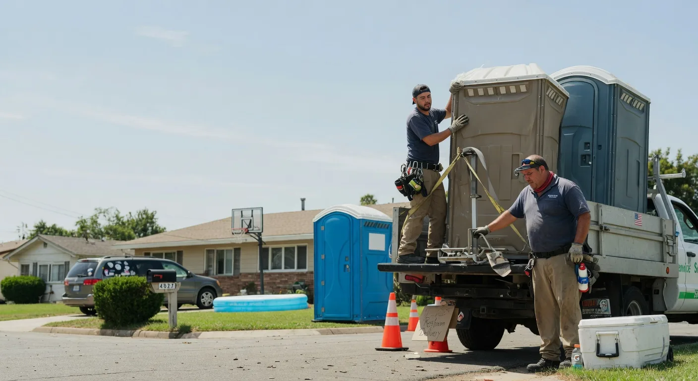 Porta Potty Rental in Brussels, IL near me